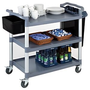 APS Chariot de service et de transport READY, 3 plateaux