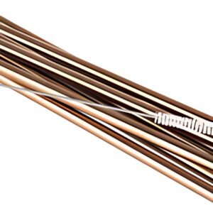 APS Paille en acier inoxydable, longueur : 215 mm, cuivre