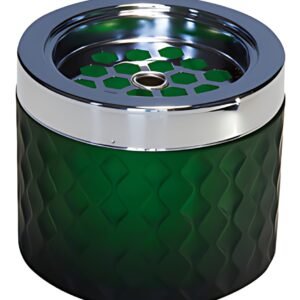 APS Cendrier VENTIS, diamètre : 95 mm, vert