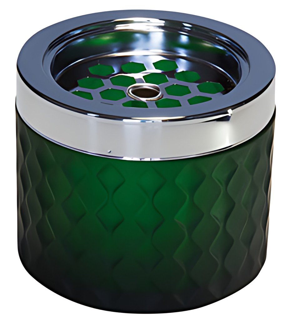 APS Cendrier VENTIS, diamètre : 95 mm, vert