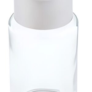 APS Salière/poivrière, verre/acier inoxydable, 6 trous