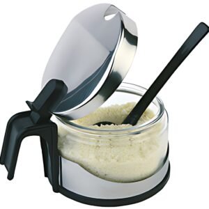 APS Distributeur à parmesan ECONOMIC, verre/acier inoxydable