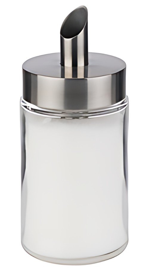 APS Sucrier doseur, avec tube doseur, acier inoxydable/verre