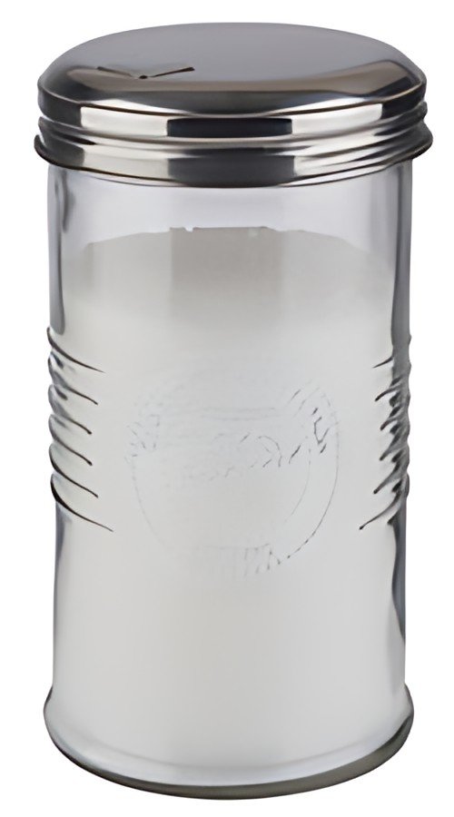 APS Sucrier doseur OLD FASHIONED, acier inoxydable/verre