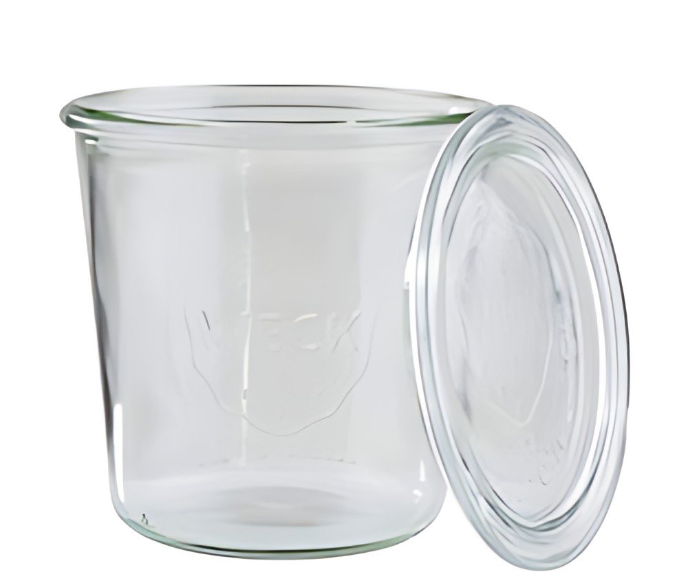 APS Bocal Weck avec couvercle, 80 ml, set de 12