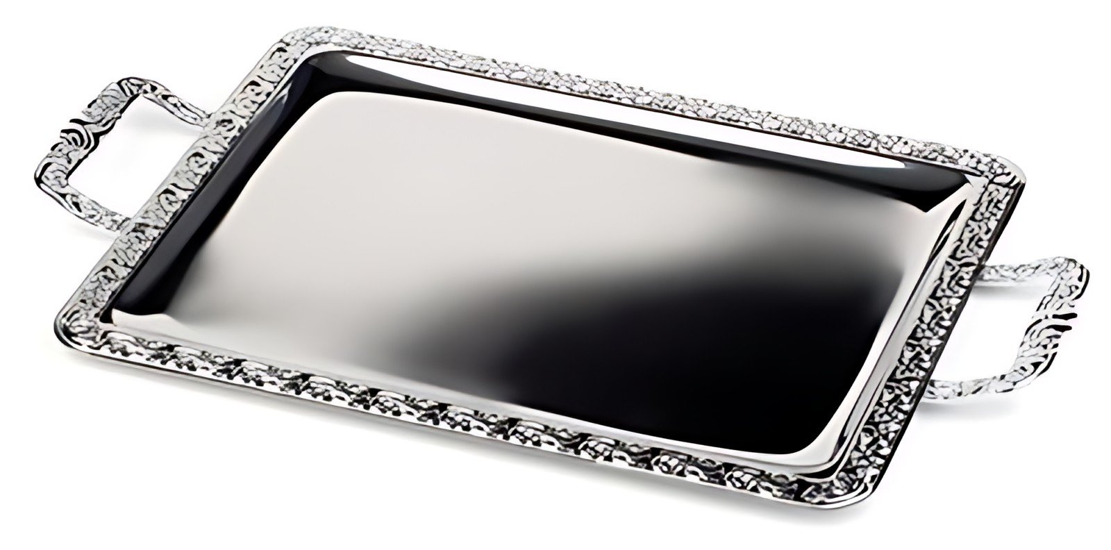 APS Plateau "MIEUX SERVI", (L)600 x (P)360 mm, argent