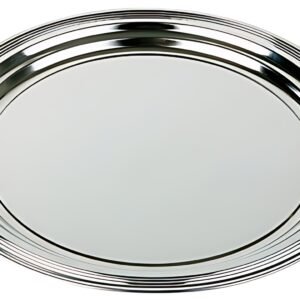 APS Plat de service CLASSIC, diamètre: 350 mm, argent