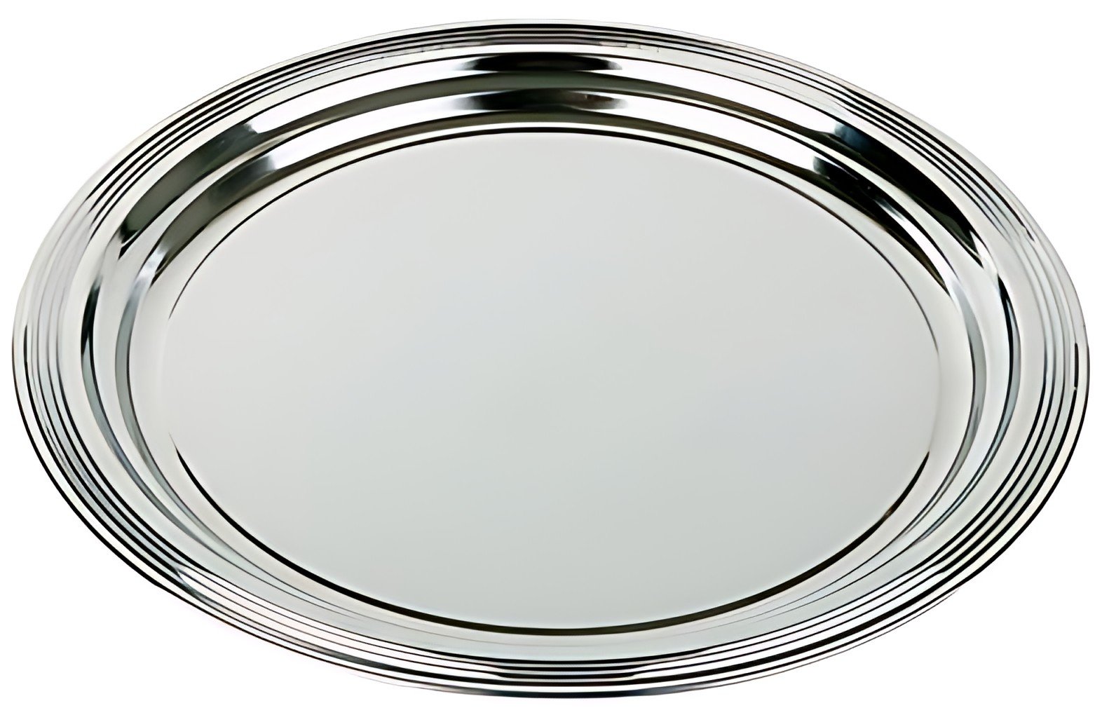 APS Plat de service CLASSIC, diamètre: 350 mm, argent