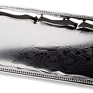 APS Plat de service, rectangulaire, 530 x 325 mm, argent