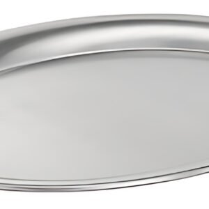 APS Plateau de service CAFE, ovale, acier inoxydable mat