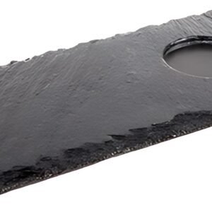 APS Plat en ardoise naturelle, (L)250 x (P)120mm, anthracite