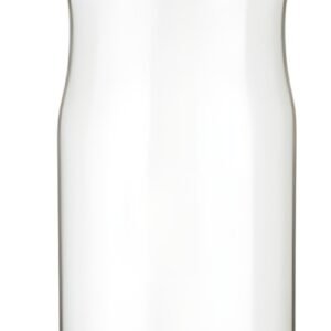 APS Carafe en verre avec couvercle, 1,0 litre, verre/inox