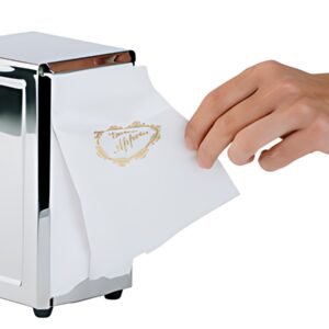 APS Distributeur de serviettes, acier inoxydable poli miroir