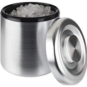 APS Bac à glaçons ARCTIC, en PS/aluminium, 3 litres, argent