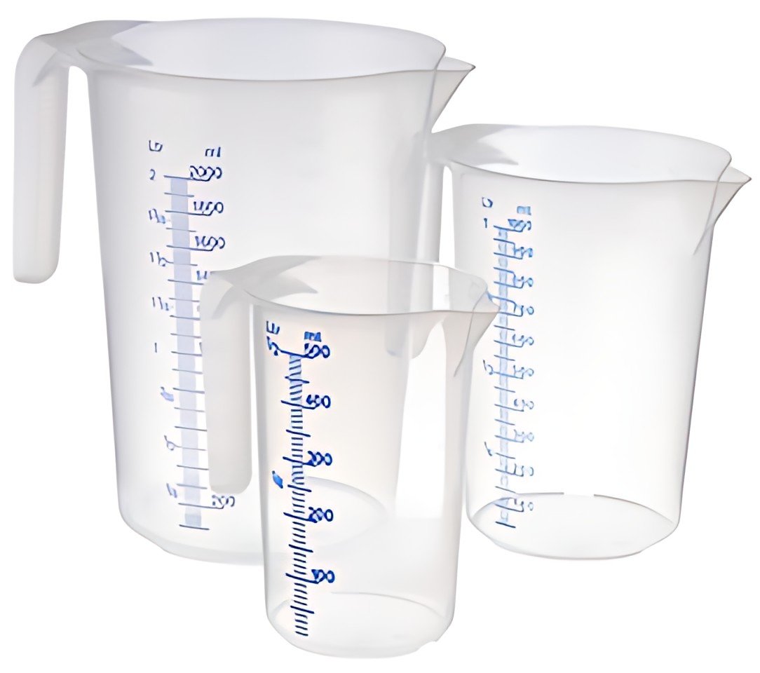 APS Pichet mesureur STACKABLE, 1,0 litre, transparent