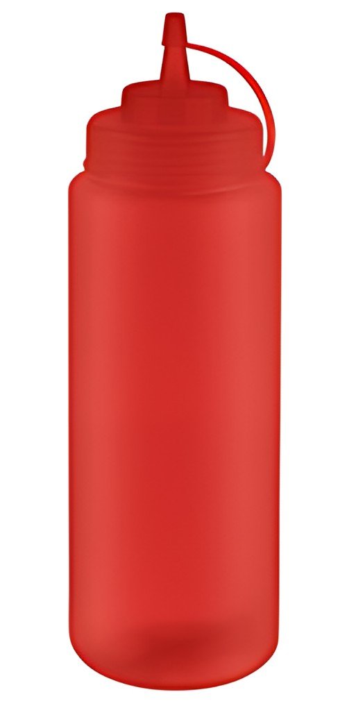 APS Bouteille verseuse souple, 1.025 ml, rouge