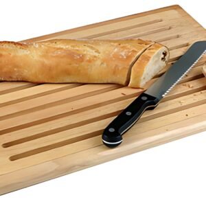 APS Planche à pain RUBBERWOOD, (L)475 x (P)320 x (H)20 mm