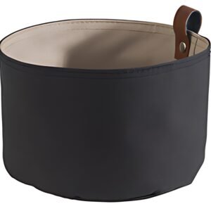 APS Corbeille à pain, diamètre: 170 mm, gris foncé / beige