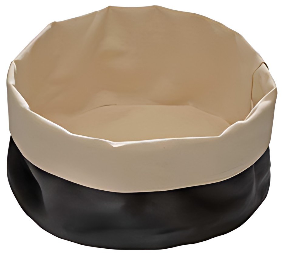 APS Corbeille à pain, diamètre: 170 mm, beige clair / noir