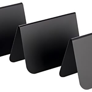 APS Présentoir de table, 105 x 60 x 65 mm, set de 10, noir