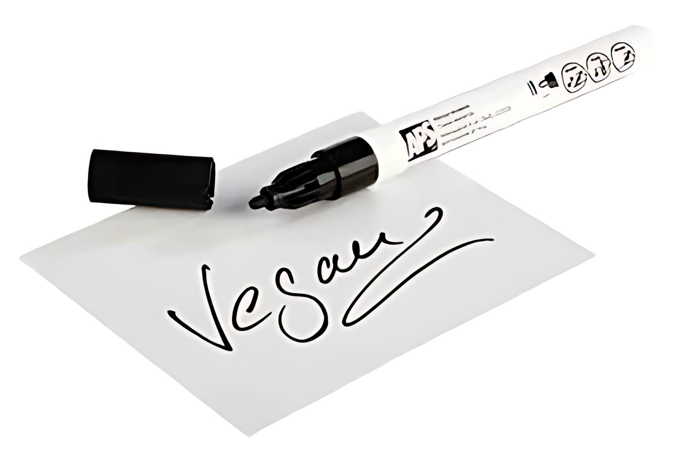 APS Marqueur craie, set de 2, noir