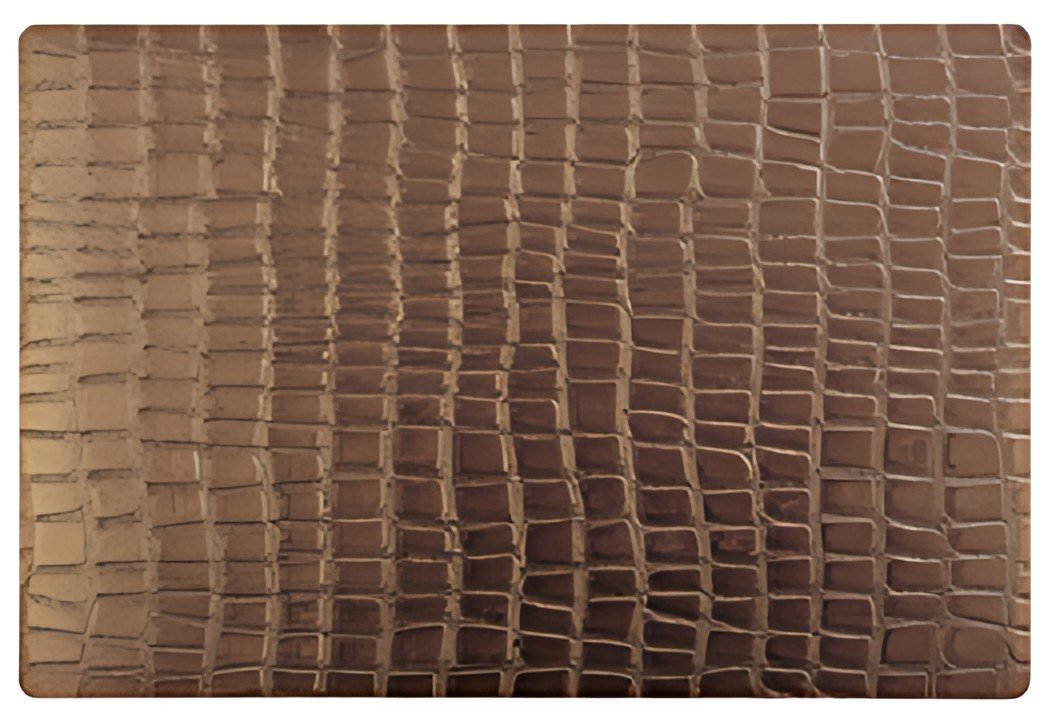 APS Set de table CROCO, 450 x 300 mm, cuivre