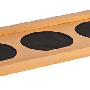 APS Planche de buffet pour carafes, chêne naturel