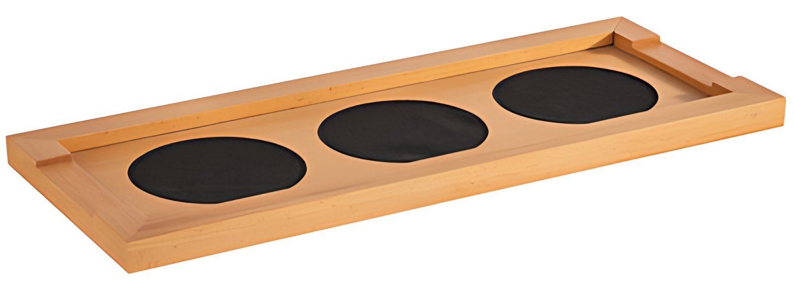 APS Planche de buffet pour carafes, chêne naturel