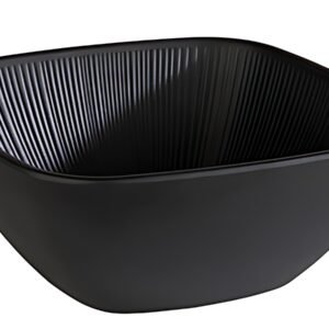 APS Bol NERO, carré, 195 x 195 mm, noir