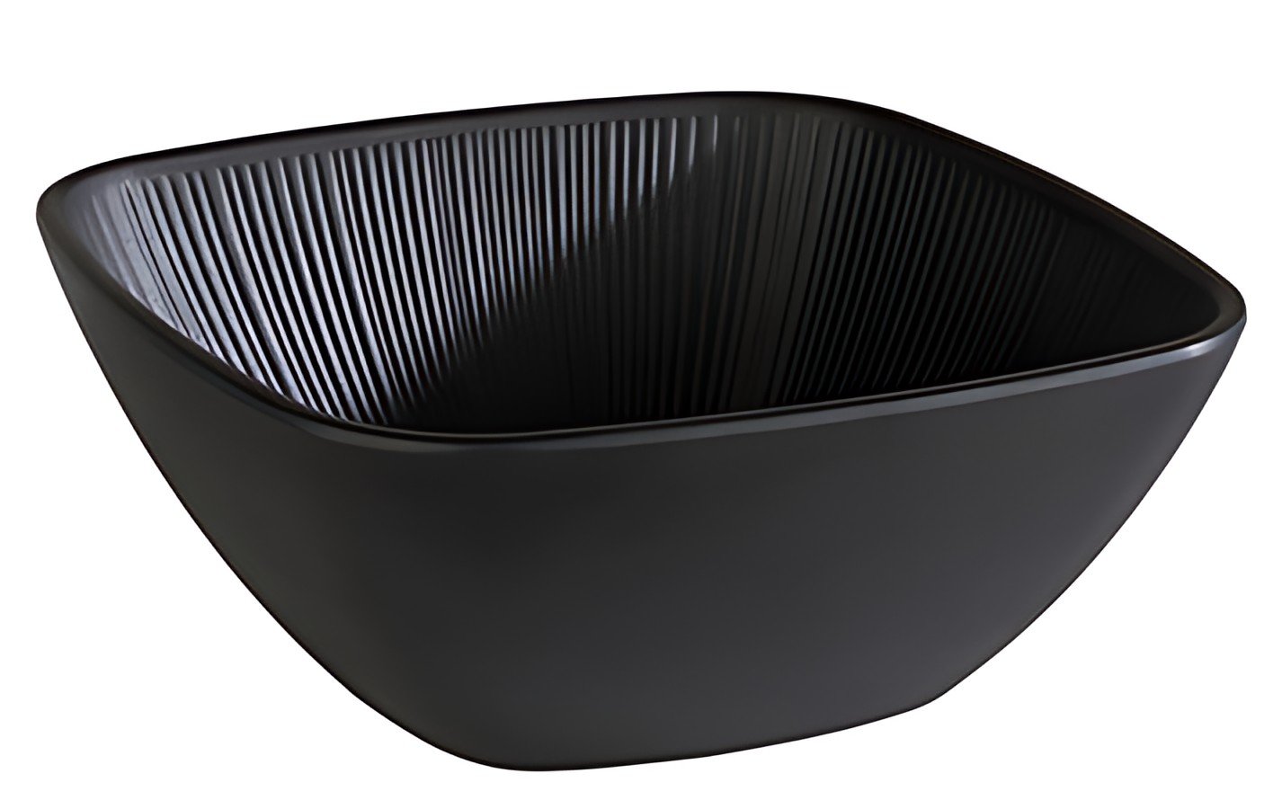 APS Bol NERO, carré, 195 x 195 mm, noir