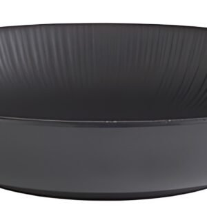 Assiette plate APS NERO profonde, diamètre : 300 mm, noir