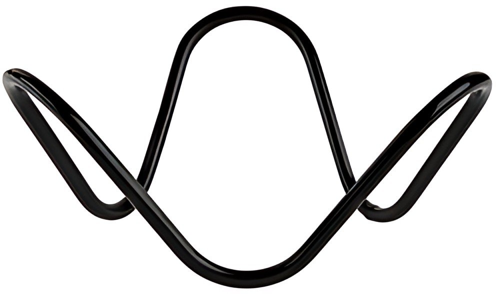 APS Support de buffet WAVE, hauteur: 95 mm, noir