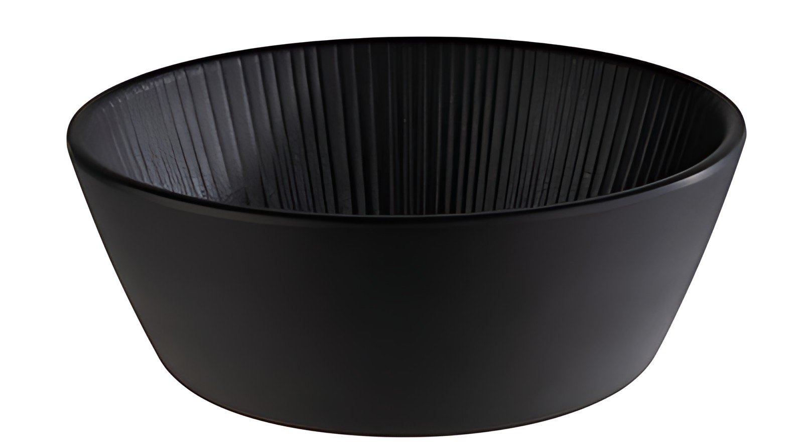 APS Bol NERO, rond, 0,25 litre, noir