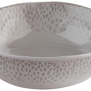 APS Bol FOOTMARK, rond, 0,6 litre, blanc/gris
