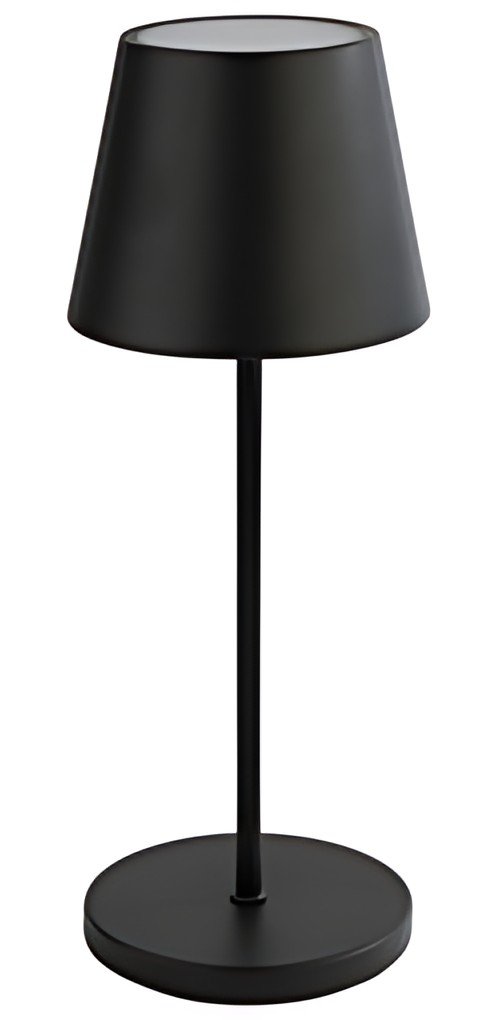 APS Lampe de bureau rechargeable à LED MERLE, noir