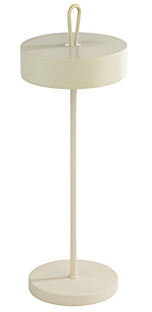 APS Lampe de bureau rechargeable à LED CLEO, blanc