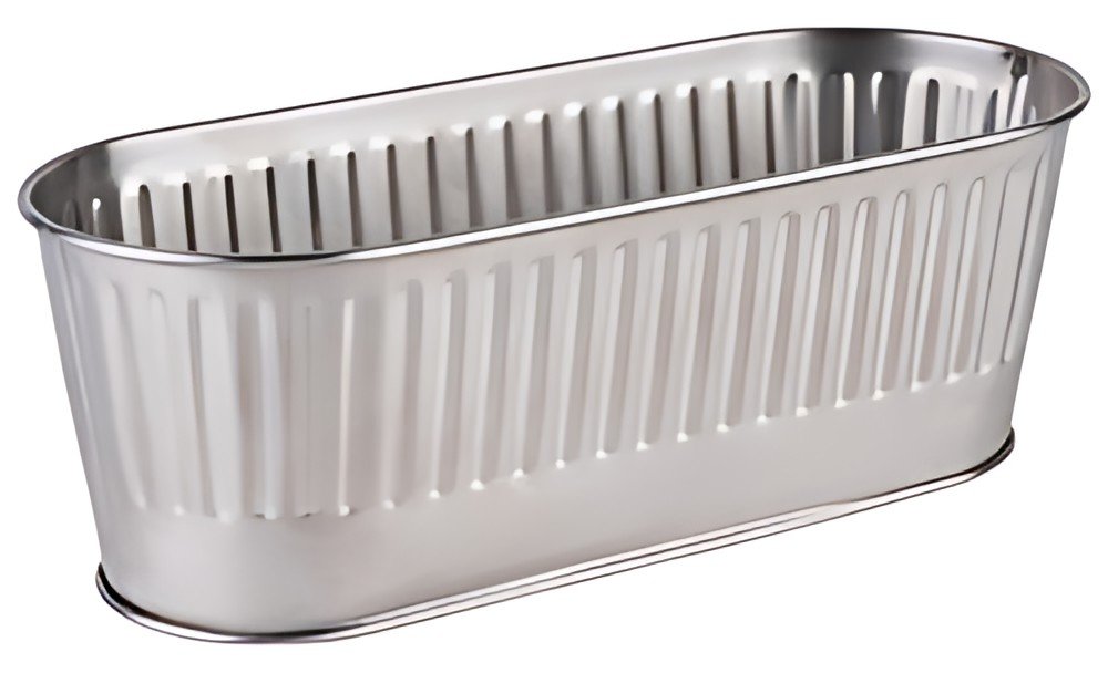 APS Corbeille à couverts UTENSILO, acier inoxydable poli mat
