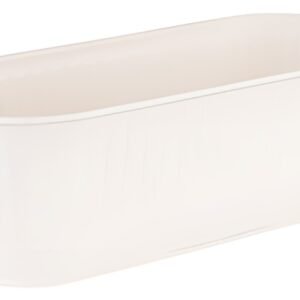 APS Corbeille à couverts UTENSILO, acier inoxydable, blanc