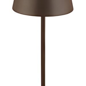 APS Lampe de bureau rechargeable à LED MERLE, rouille