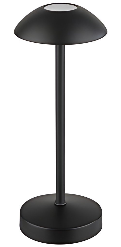 APS Lampe de bureau rechargeable à LED ALVA, noir