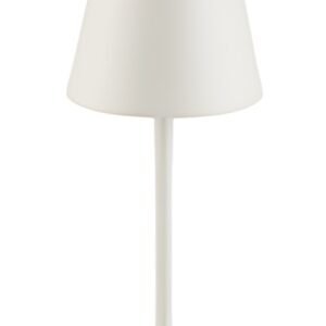 APS Lampe de bureau rechargeable à LED MERLE MICRO, blanc
