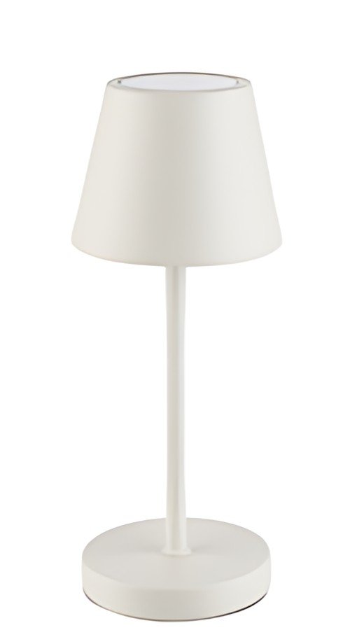 APS Lampe de bureau rechargeable à LED MERLE MICRO, blanc