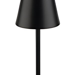 APS Lampe de bureau rechargeable à LED MERLE MICRO, noir
