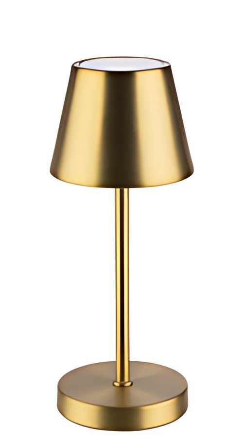 APS Lampe de bureau rechargeable à LED MERLE MICRO, or