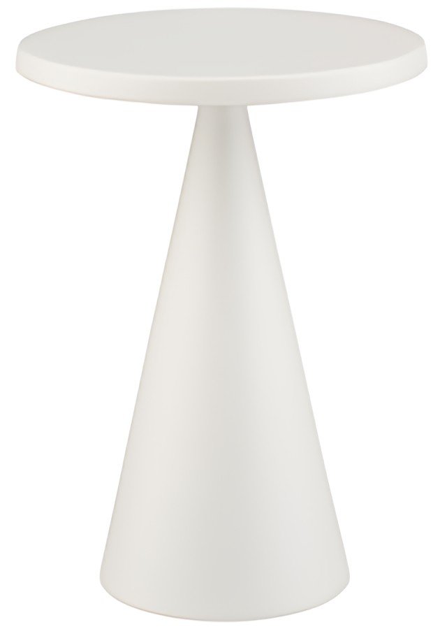 APS Lampe de bureau rechargeable à LED CONE, blanc
