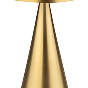 APS Lampe de bureau rechargeable à LED CONE, or