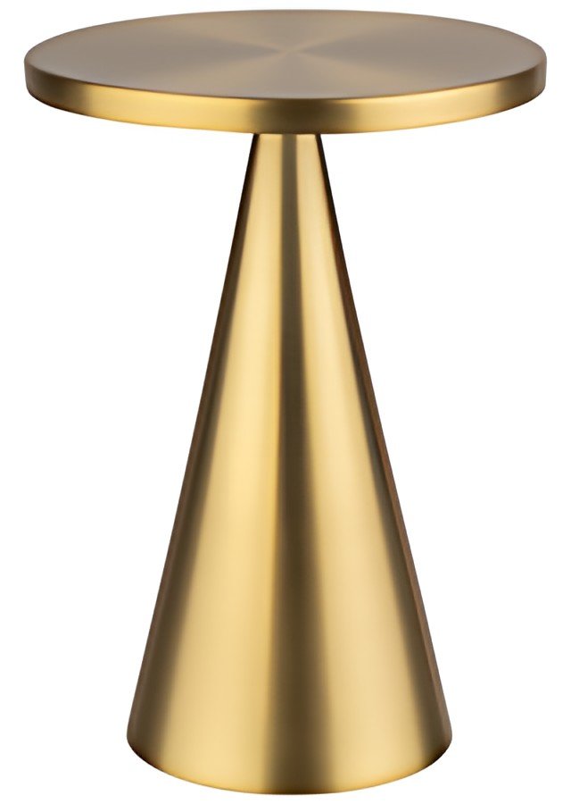 APS Lampe de bureau rechargeable à LED CONE, or