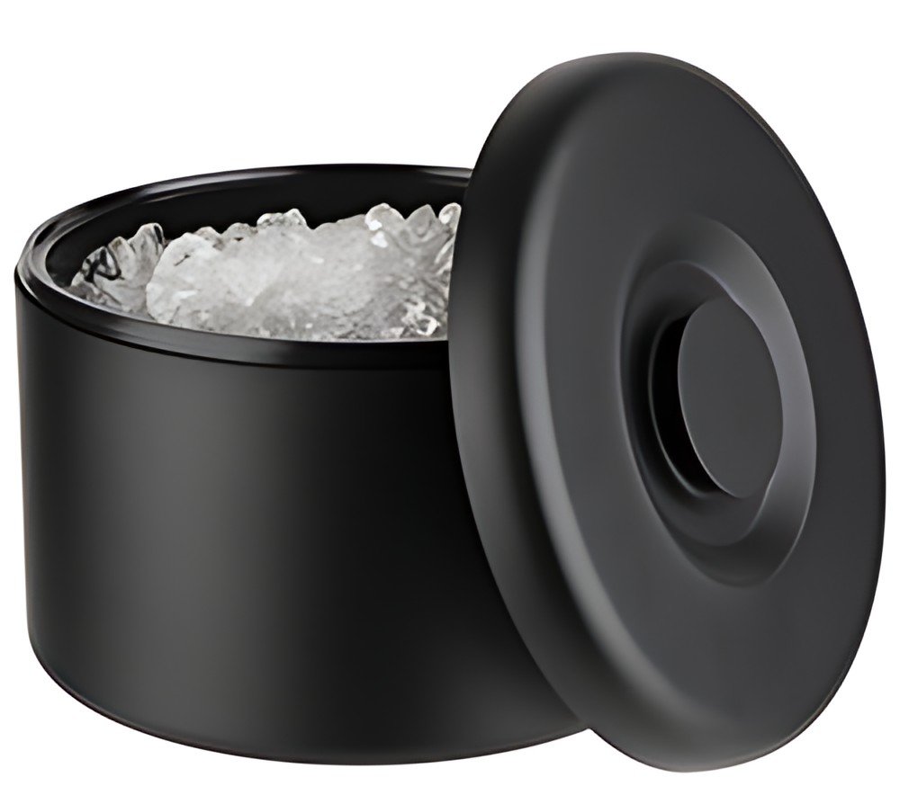 APS Bac à glaçons ARCTIC, en PS/aluminium, 6 litres, noir