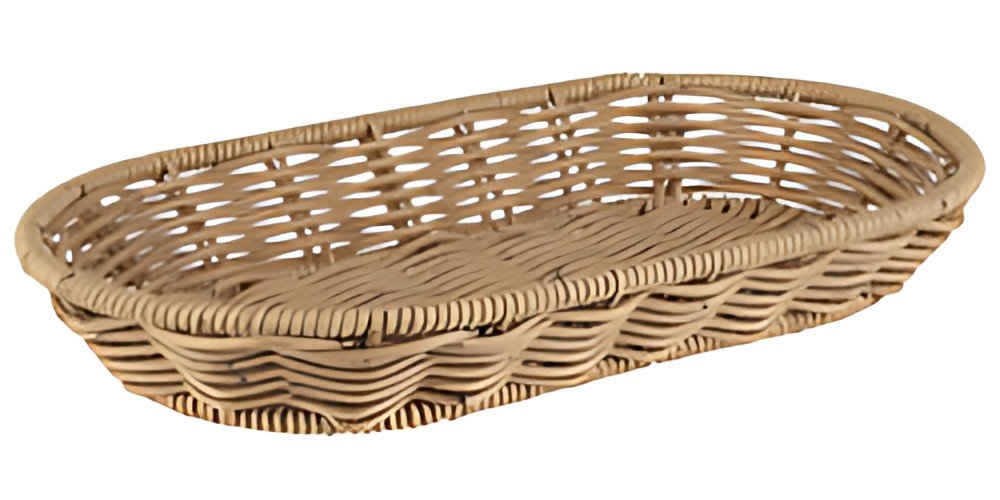APS Corbeille à pain COVE, ovale, 280 x 160 mm, beige
