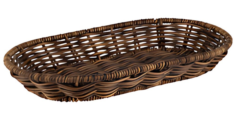 APS Corbeille à pain COVE, ovale, 280 x 160 mm, marron